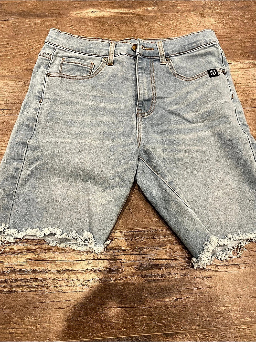 Born Primitive Frayed Denim Jean Shorts Size Small